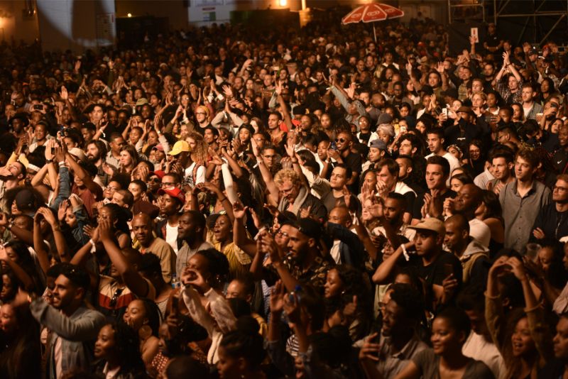 Crowd at the Cape Town International Jazz Festival